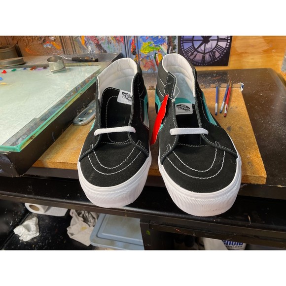 Vans Sk8-Mid Classic Sport Black Waterfall Size US 11 Men's New VN0A3WM34FV - Picture 6 of 7